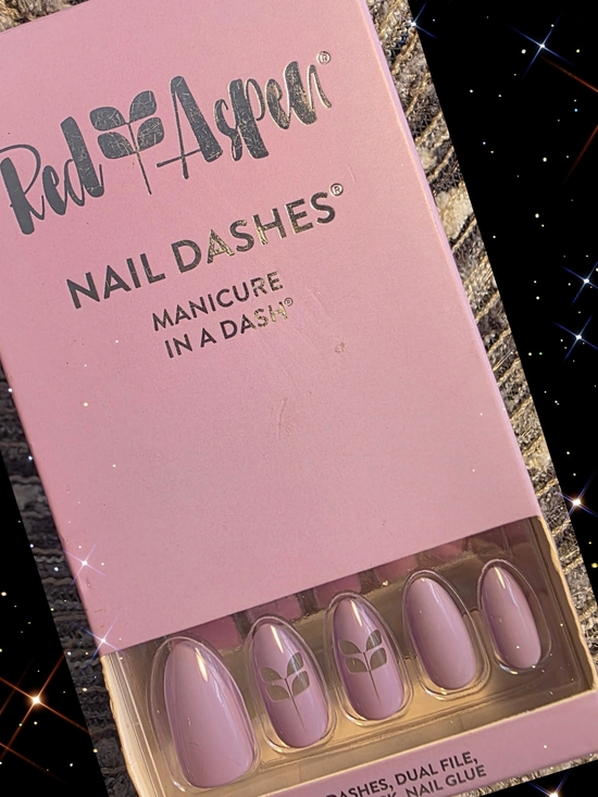 Red Aspen Other - Red Aspen Lilac Dashes Press-On Nail Set